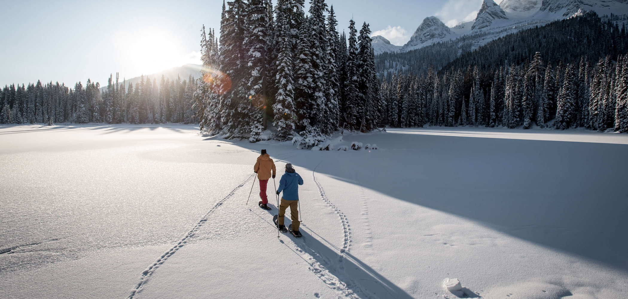 Snowshoeing in BC Canada