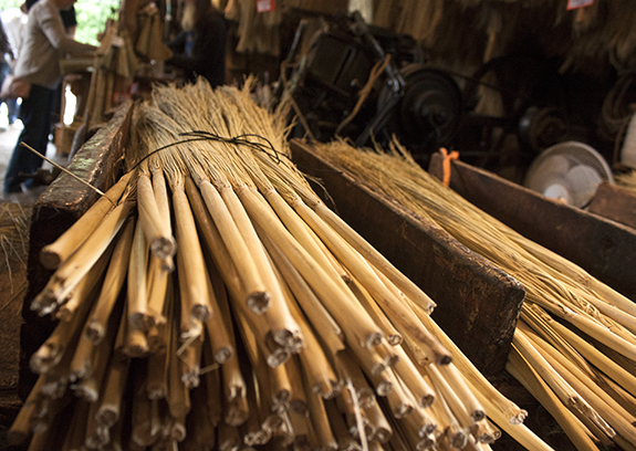 North Woven Broom in Crawford Bay.