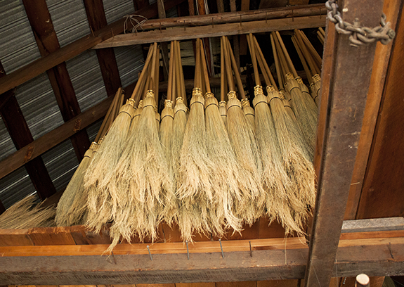 North Woven Broom in Crawford Bay.