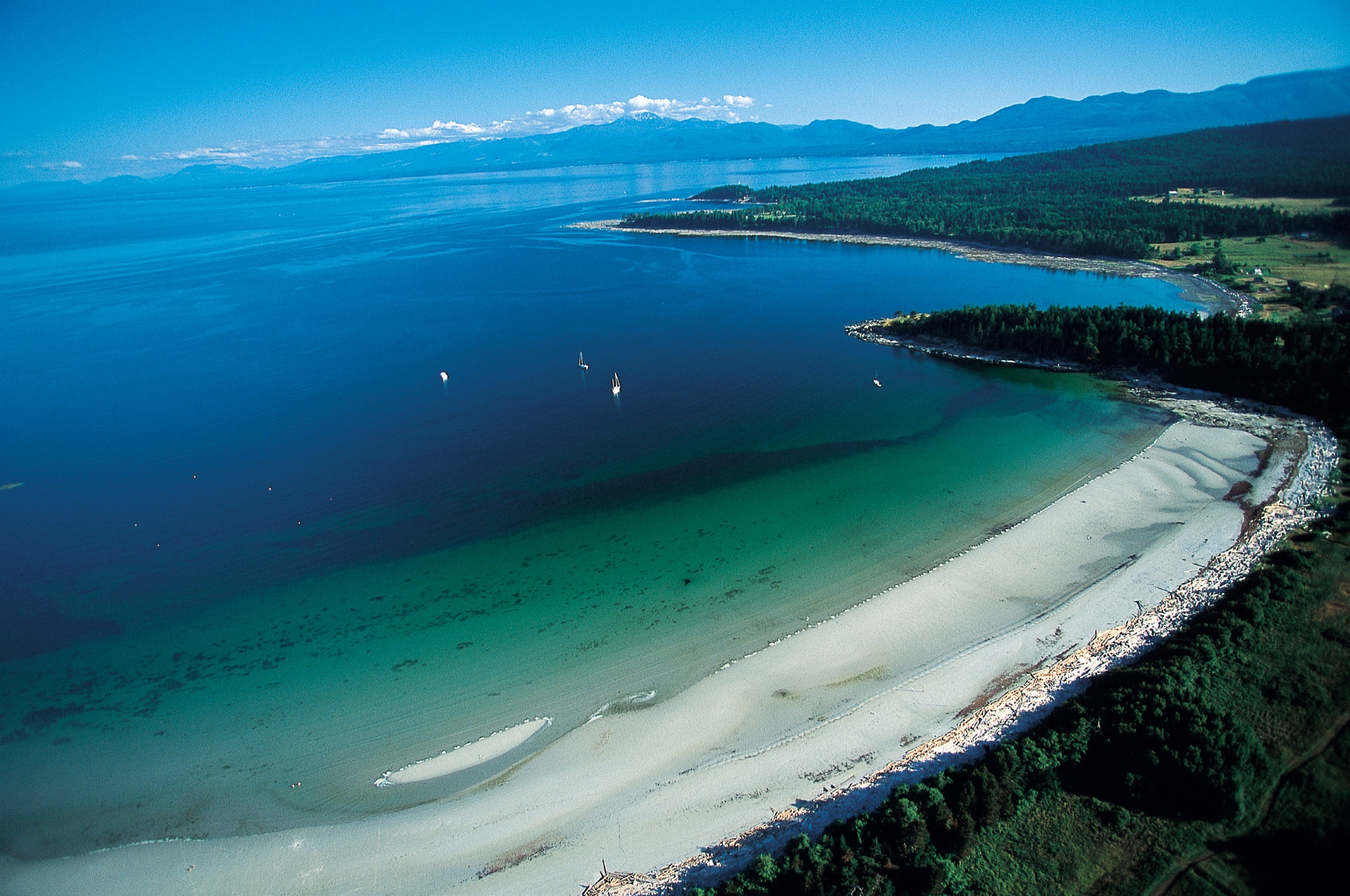 Gulf Islands in BC Canada