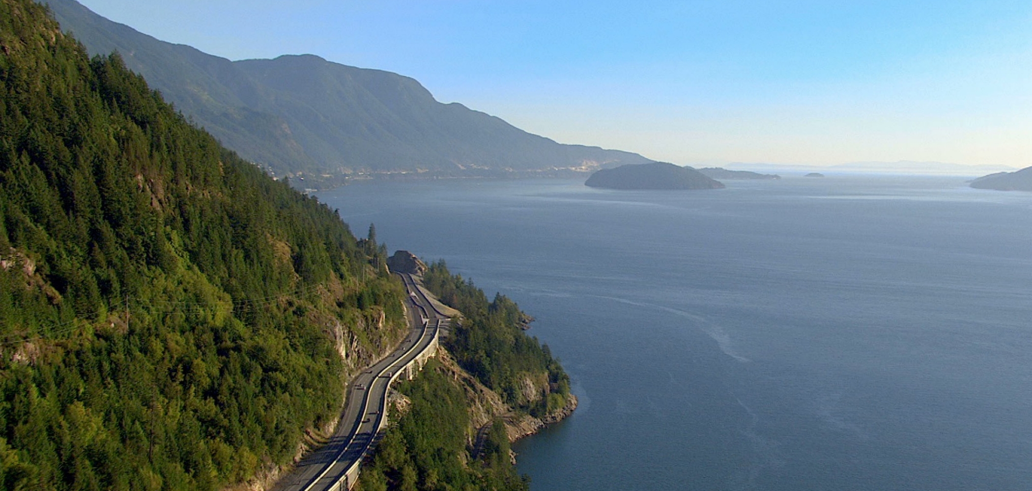 Sea-to-Sky highway in BC Canada