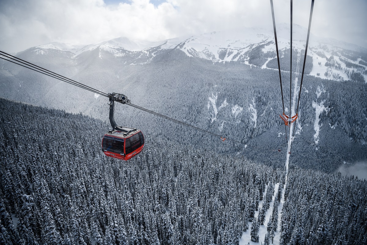 Whistler Blackcomb's PEAK 2 PEAK Gondola