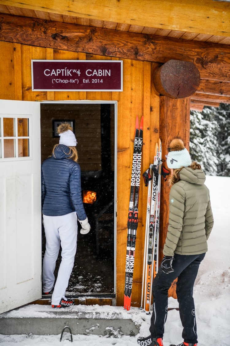 Cross-country skiing at SilverStar Mountain Resort in BC's Thompson Okanagan