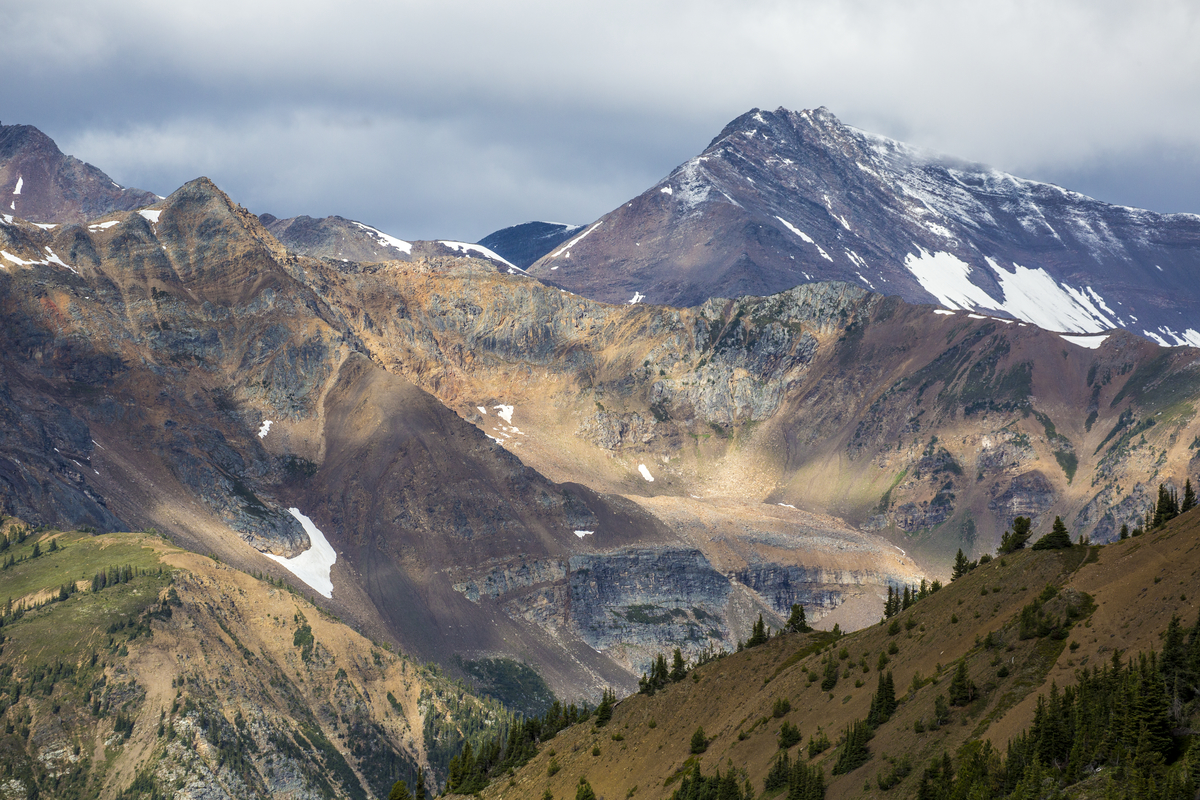 Mountains in Yoho National Park