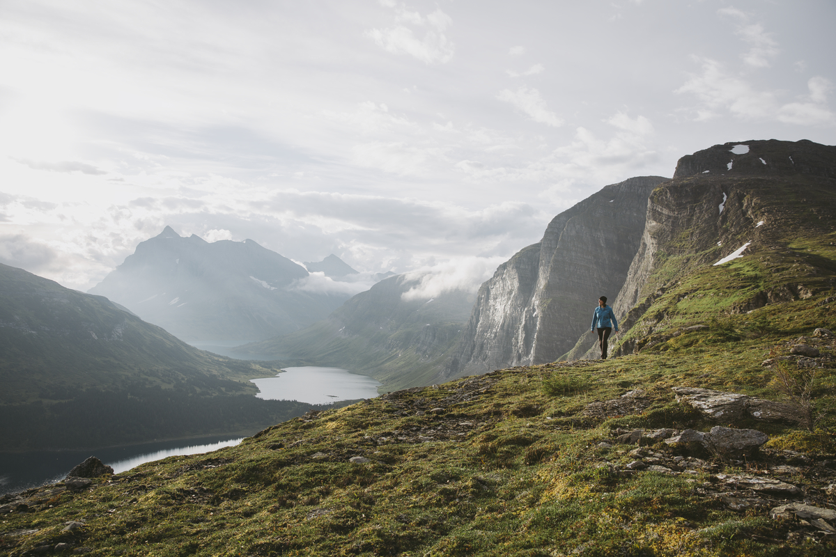 hiking in the mountains of british columbia Canada